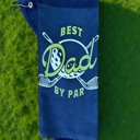  Best Dad By Par Golf Towel