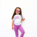  Retro Name Personalized Girl's Graphic Tee