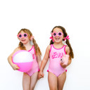  Toddler Barbie Inspired Personalized One Piece Bathing Suit