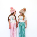  Kid's Retro Christmas Name Graphic Tee | Boys & Girls