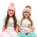  Kid's Retro Christmas Name Graphic Tee | Boys & Girls