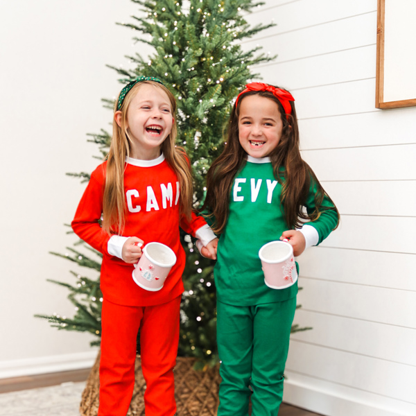 Personalized Kid's Christmas Pajamas