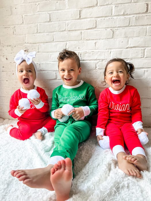 Kids Personalized Christmas Pajamas