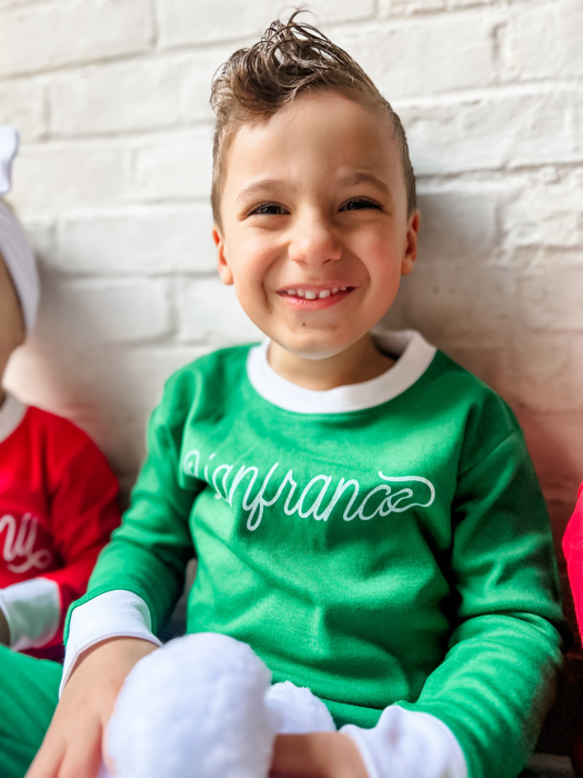 Kids Personalized Christmas Pajamas