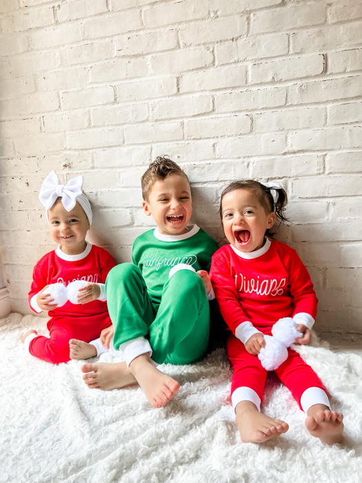 Kids Personalized Christmas Pajamas