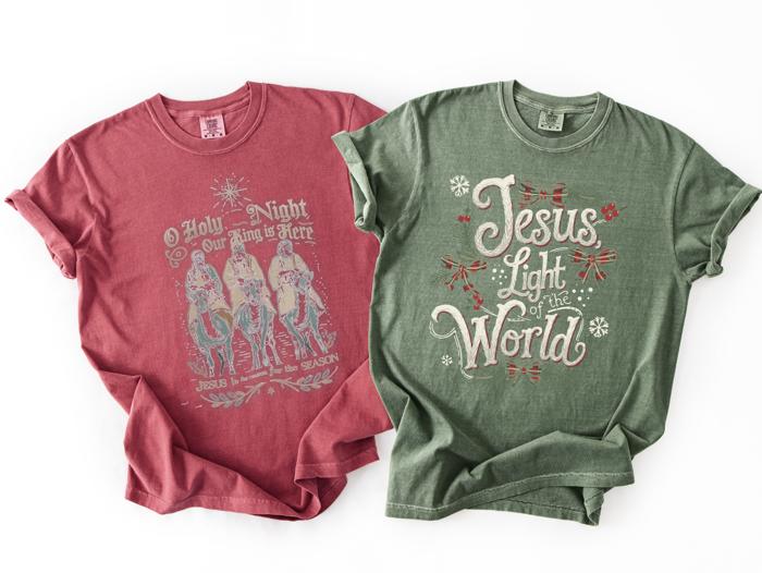 Religious Christmas Tees