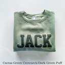  Custom Puff Name Fleece Sweatshirts for Kids