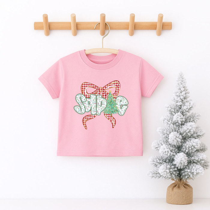 Kid’s Personalized Holiday Tee