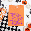 Small Melon Women's Comfort Colors Halloween Doodle Tees