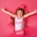  Toddler Barbie Inspired Personalized One Piece Bathing Suit