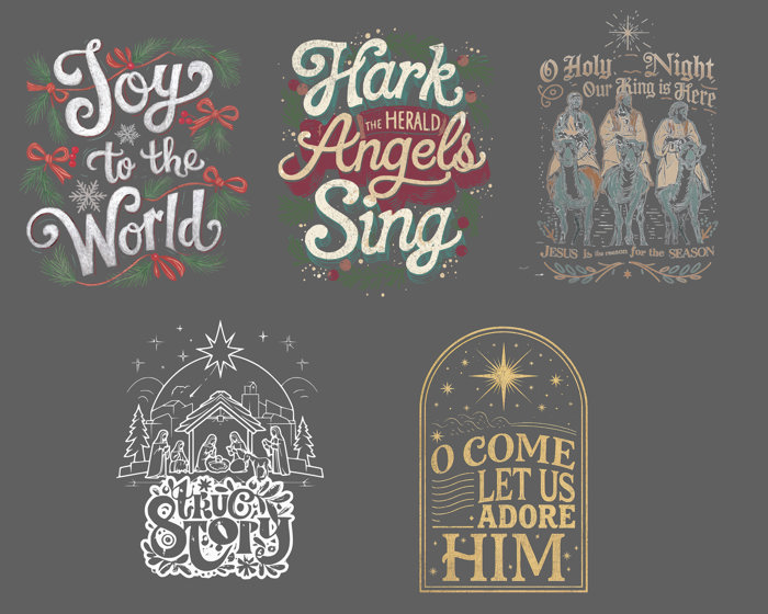 Religious Christmas Tees