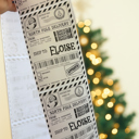  Printed North Pole Shipping Labels - Peel & Stick!