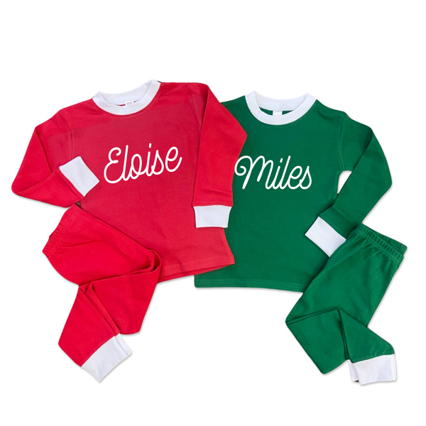 Kids Personalized Christmas Pajamas