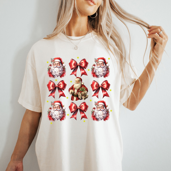 Coquette Santa Shirt