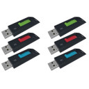  EMTEC Slide USB 2.0 16GB Flash Drive (6-Pack)