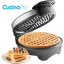  CucinaPro Electric Nonstick Round Waffle Maker