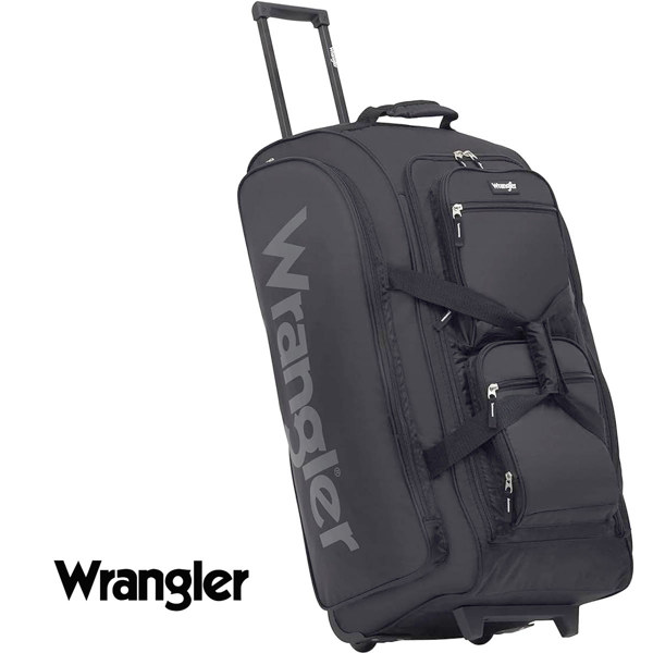 Wrangler 30-Inch Wesley Rolling Duffel Bag