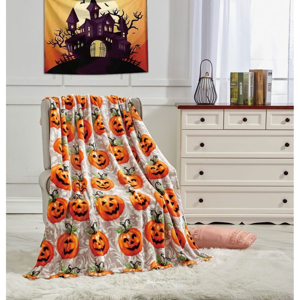 Halloween 50 X 60 Throw Blankets