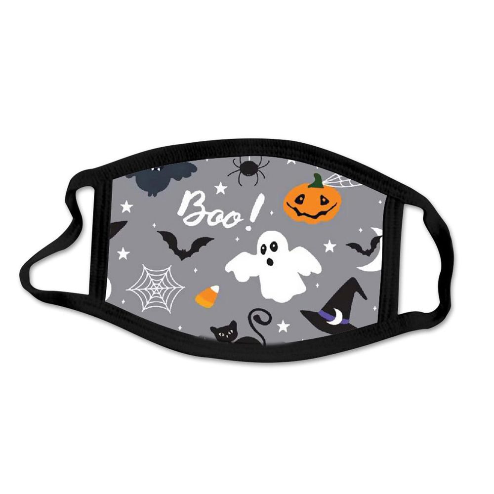 6-Pack Kids' Halloween-Themed Reusable Face Mask