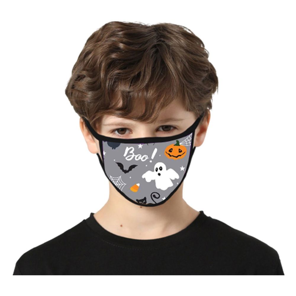 6-Pack Kids' Halloween-Themed Reusable Face Mask