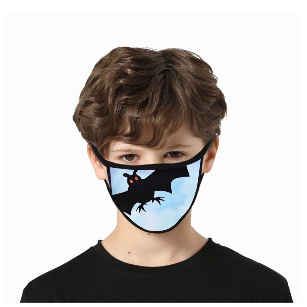 6-Pack Kids' Halloween-Themed Reusable Face Mask