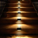  8-Pack Solar LED Deck and Step Lights 