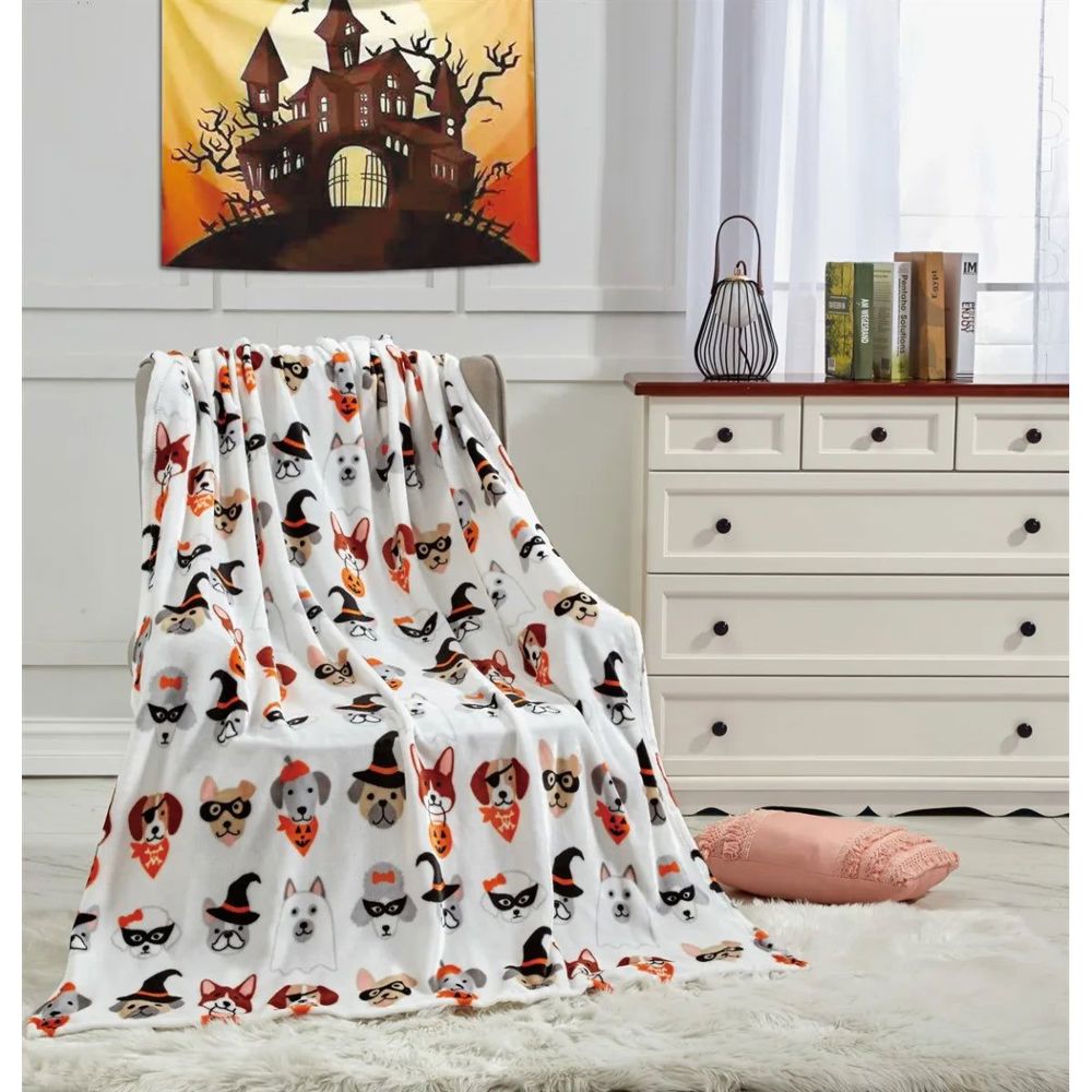 Halloween 50 X 60 Throw Blankets