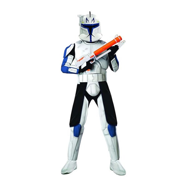 Rubie's Costumes Unisex Star Wars Animated Deluxe Clone Trooper Leader Rex Adult Costume