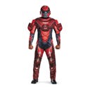  Disguise Men's Halo Red Spartan Muscle Costume XXL