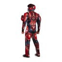  Disguise Men's Halo Red Spartan Muscle Costume XXL