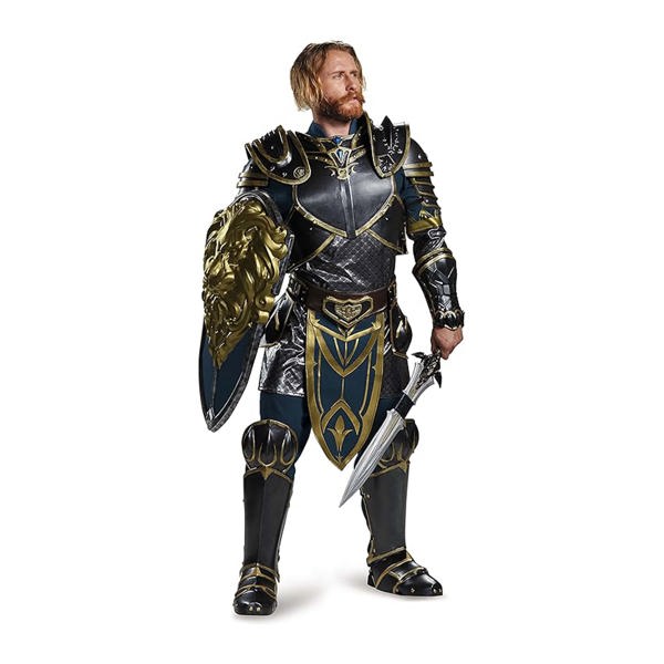 Disguise Men's Warcraft Lothar Prestige Costume in M, XL, XXL