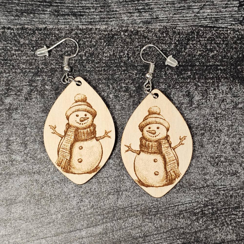 Christmas Snowy Wonderland Earrings