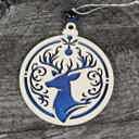  Rustic Layered Deer Christmas Ornament