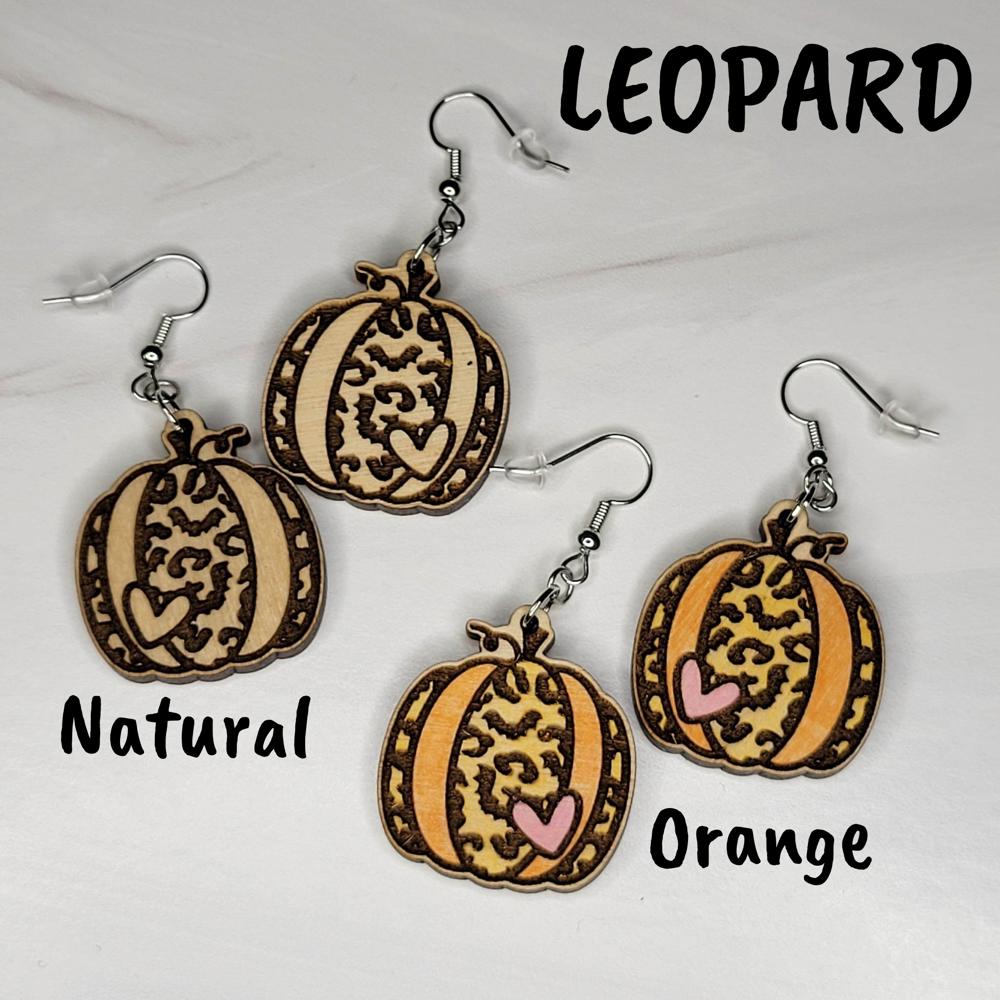 Festive Pumpkin Earrings