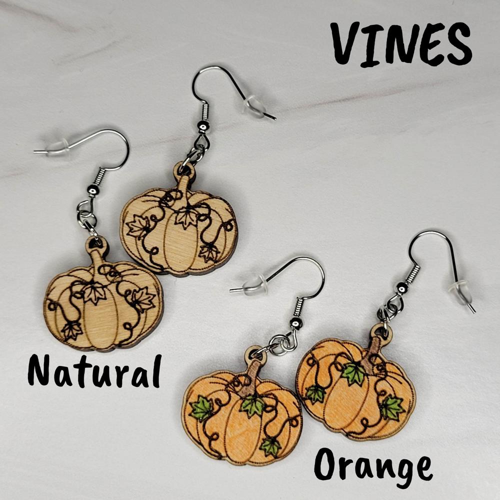 Festive Pumpkin Earrings