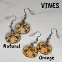  Festive Pumpkin Earrings