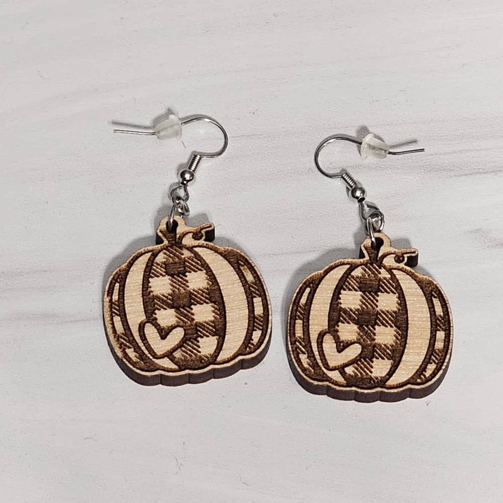 Festive Pumpkin Earrings