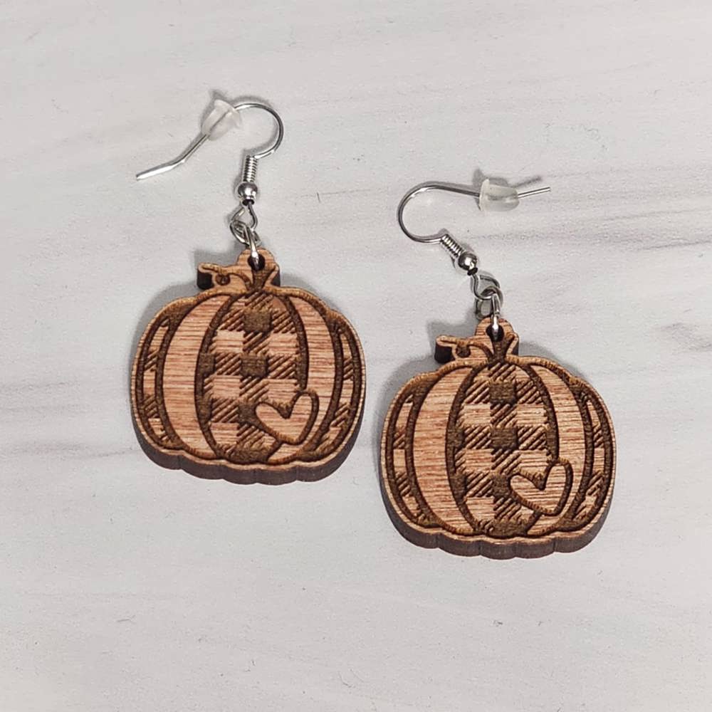 Festive Pumpkin Earrings