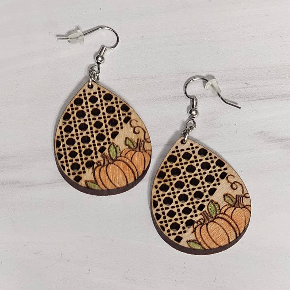 Festive Pumpkin Earrings