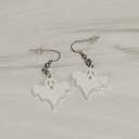 Flying Ghost Halloween Earrings