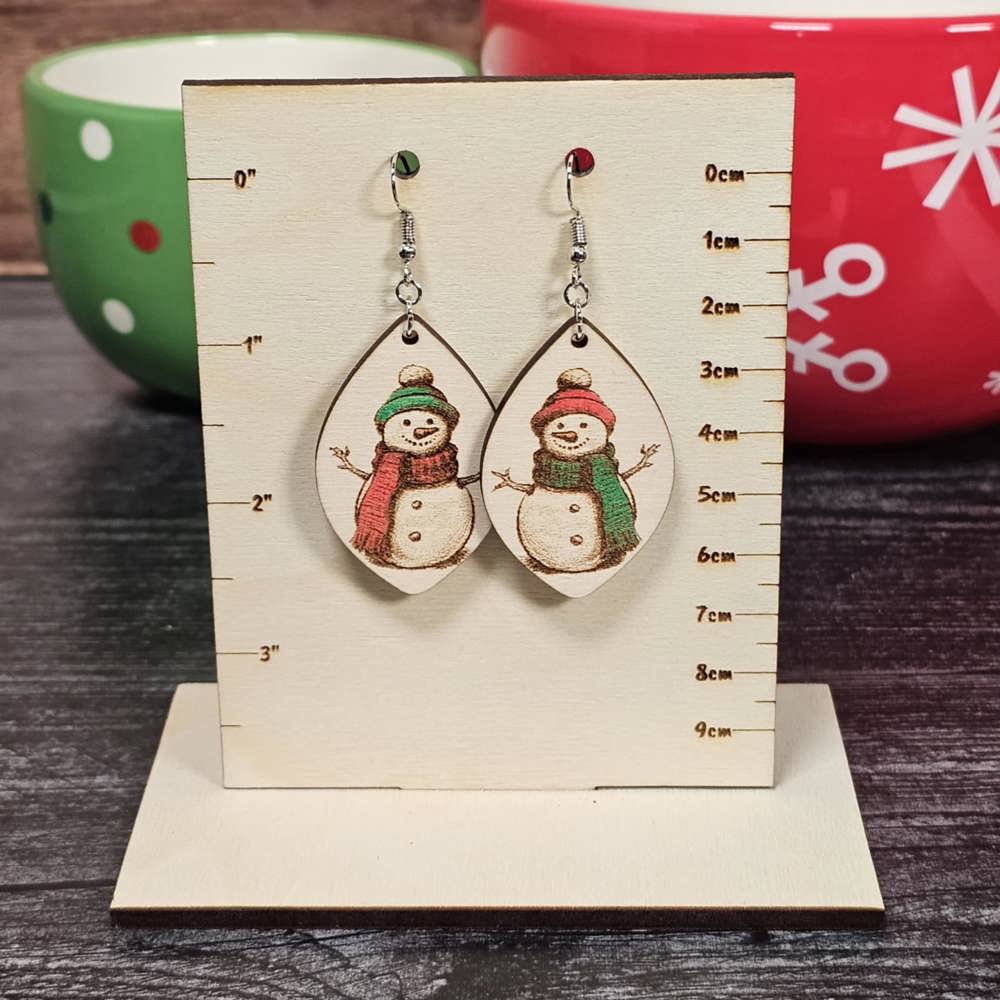 Christmas Snowy Wonderland Earrings