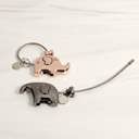 Elephants Sweetheart Valentine Keychains