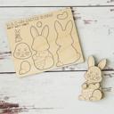 Bunny Easter DIY Pop-Outs