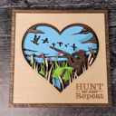 Duck Hunting with Dots on Heart Small - 5.5 inches Layered Heart Signs | Father's Day Gift