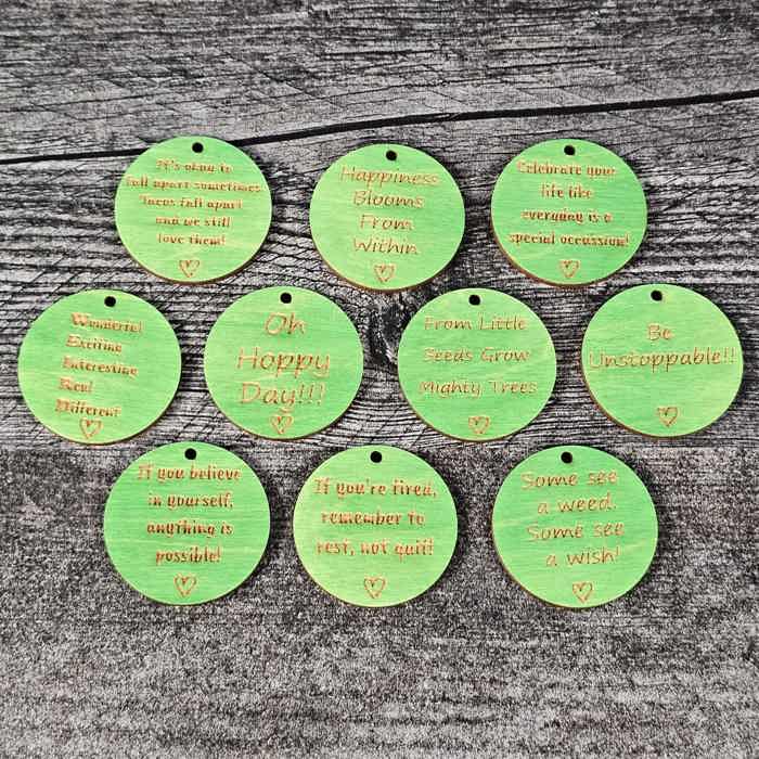 Inspirational Tokens | Pocket Hugs | Kindness Tokens