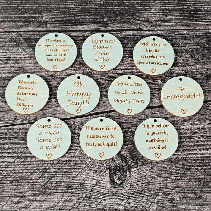 Inspirational Tokens | Pocket Hugs | Kindness Tokens