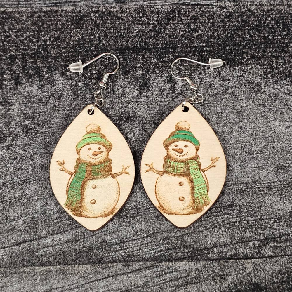 Christmas Snowy Wonderland Earrings