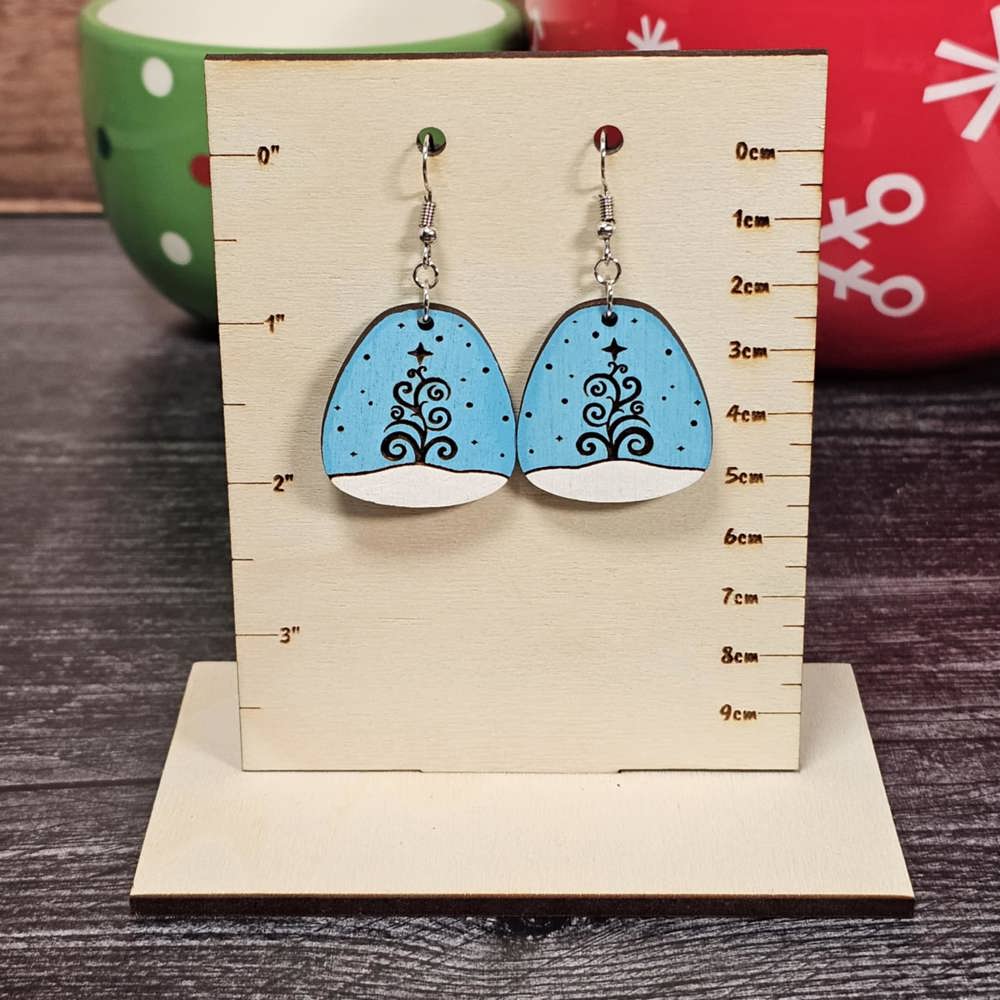 Christmas Snowy Wonderland Earrings