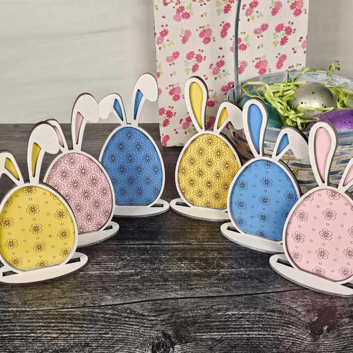 Easter Egg & Bunny Shelf Sitters