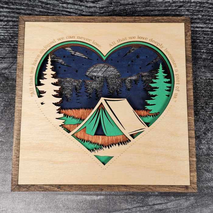 Layered Heart Signs | Father's Day Gift